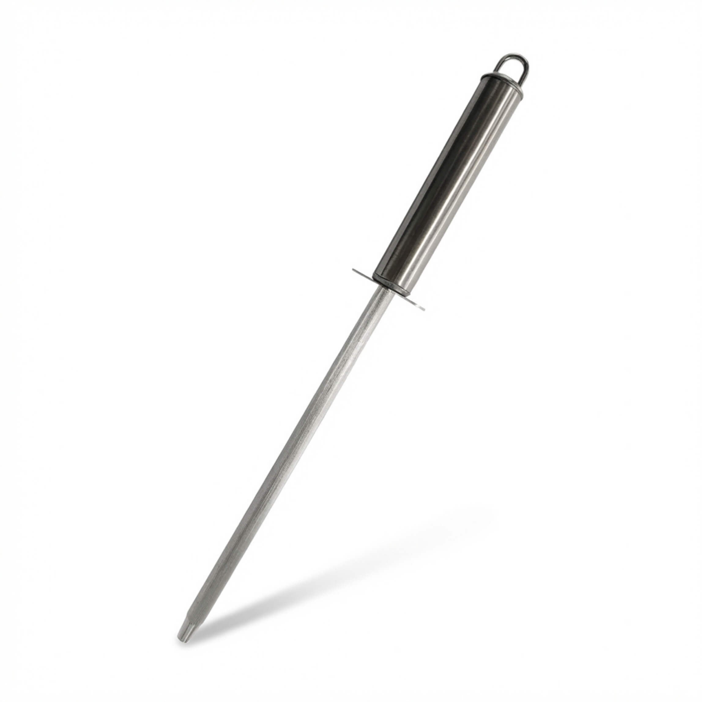 Fusil à aiguiser couteau manche gris Kaitsuko