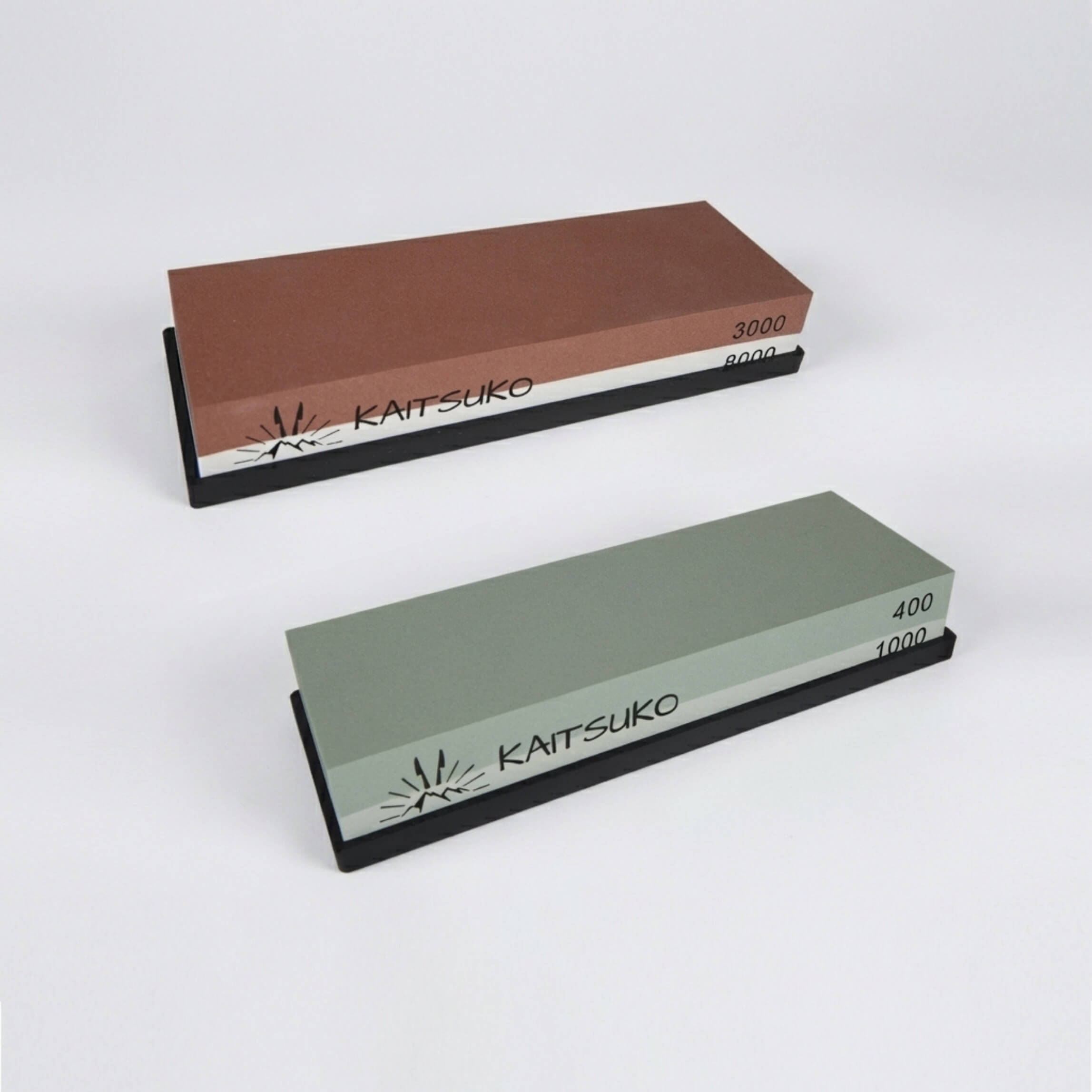 Pierres à aiguiser double face double grains Kaitsuko