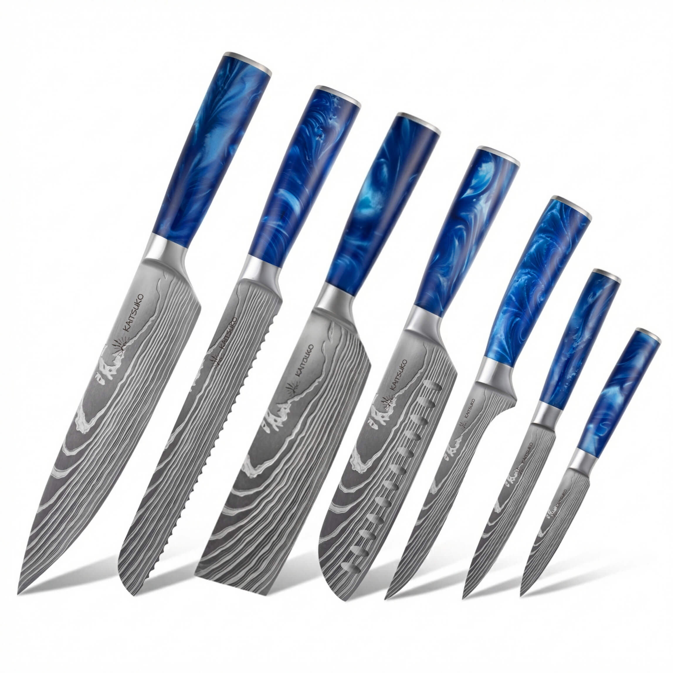 Set di 7 coltelli Giapponesi - Chef Tanaka