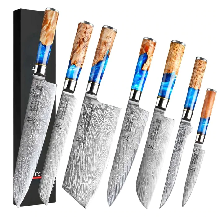 Set coltelli da Cuoco in acciaio