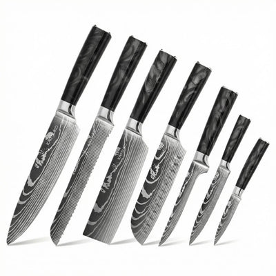 Set di 7 coltelli Giapponesi  - Chef Tanaka