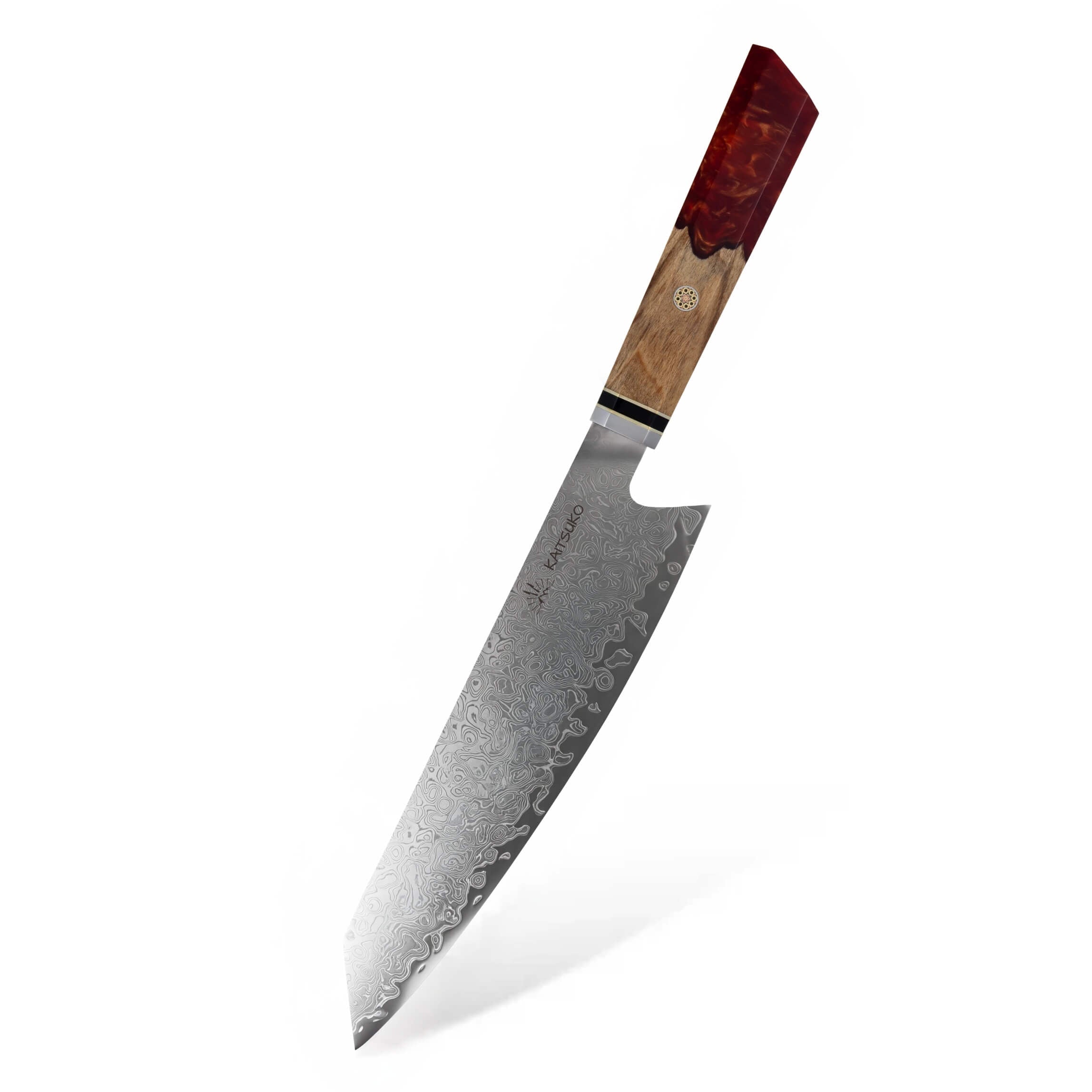 Couteau Kiritsuke manche marron spectre VII kaitsuko