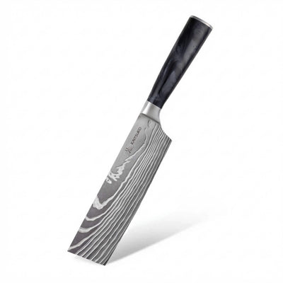 Couteau Nakiri Couperet collection Chef Tanaka Sumi Noir