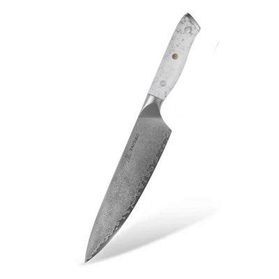 Couteau de chef Yakumoto manche blanc