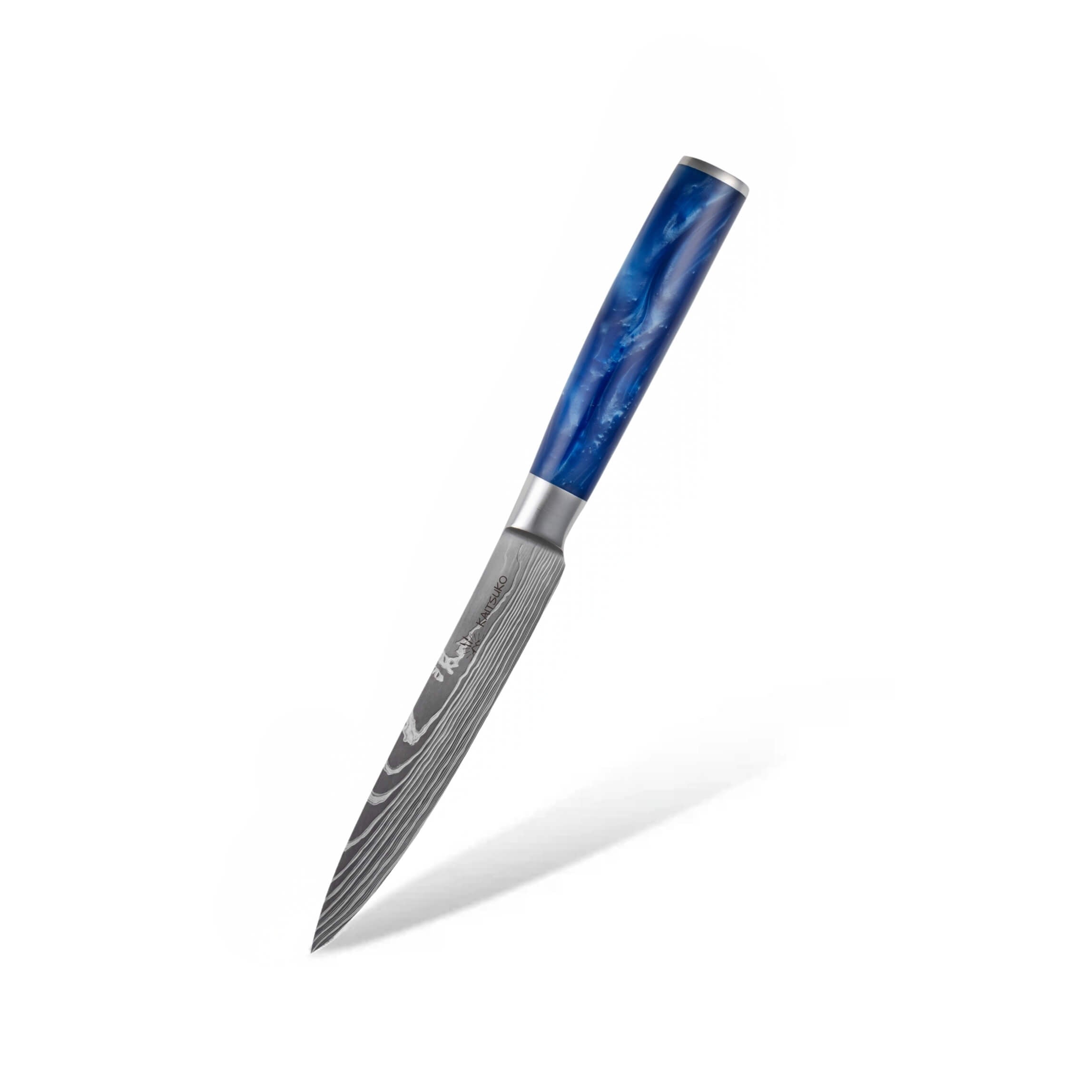 Couteau utilitaire multiusages Kaitsuko manche bleu chef tanaka