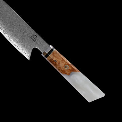 Manche couteau japonais bois résine Kaitsuko