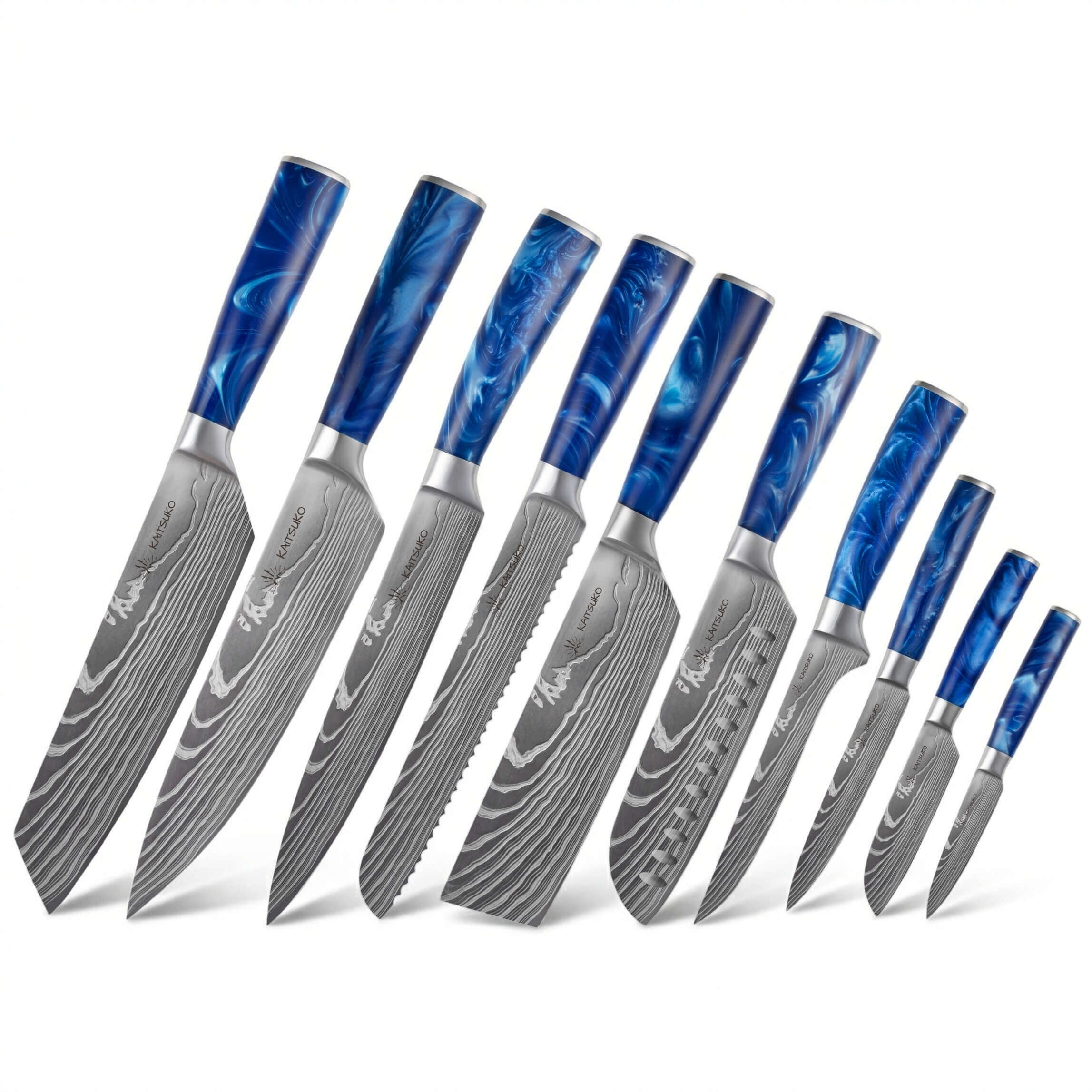 Set di 10 coltelli giapponesi - Chef Tanaka