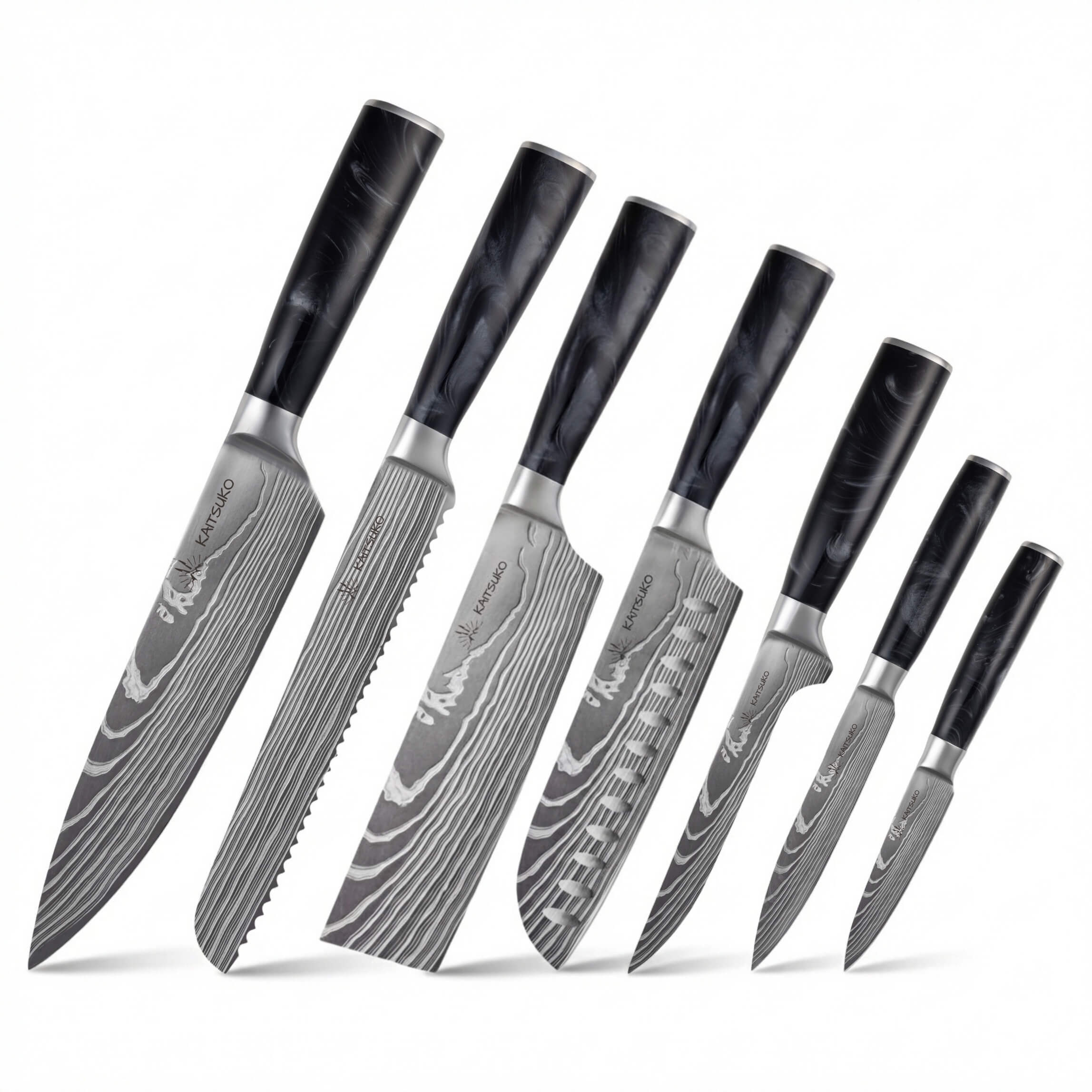 Set di 7 coltelli Giapponesi  - Chef Tanaka