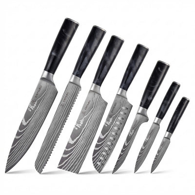 Set di 7 coltelli Giapponesi  - Chef Tanaka