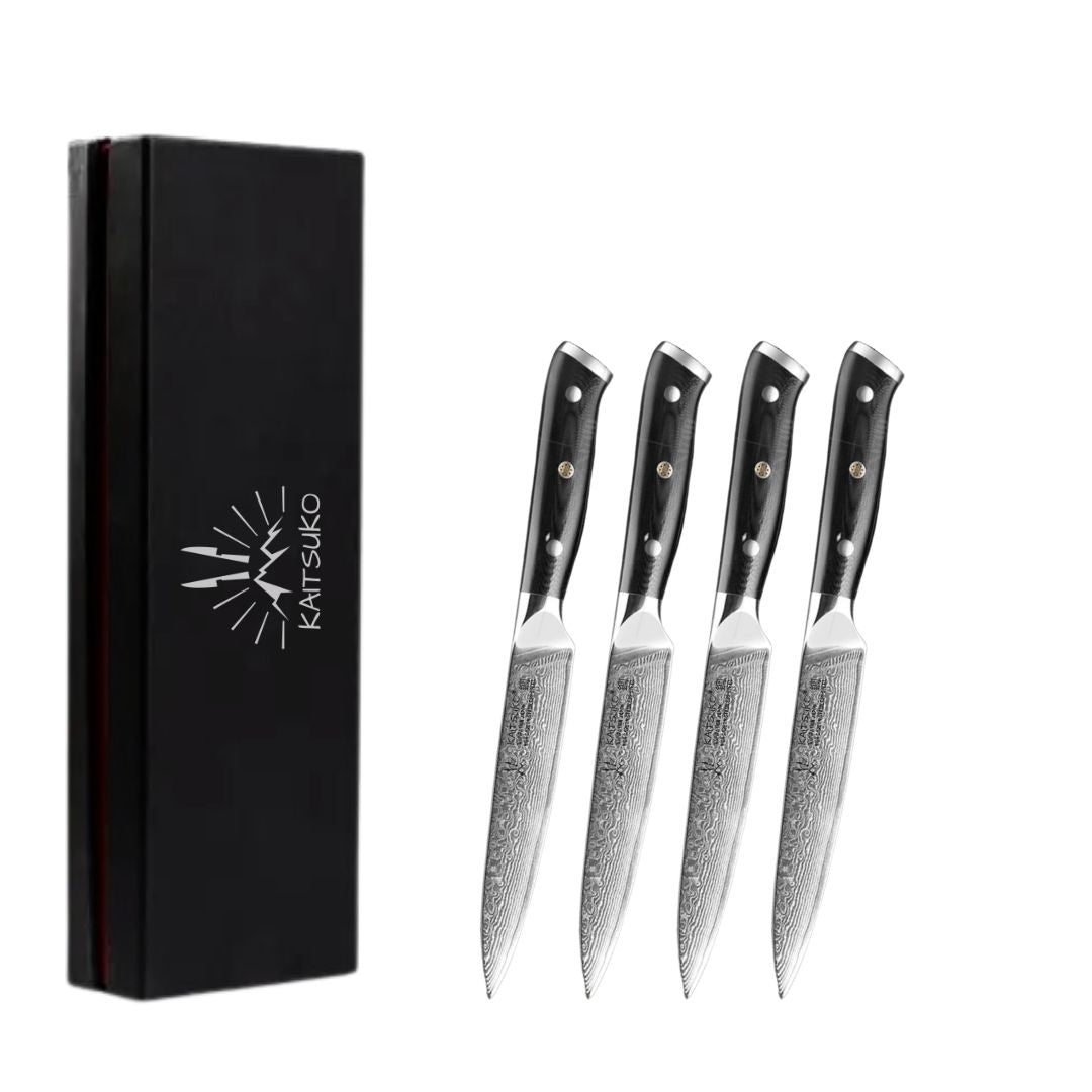 Set di 4 coltelli da bistecca Yakumoto Kaitsuko Italy