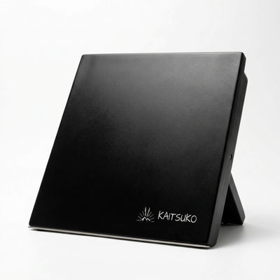 Supporto Magnetico per Coltelli Nero – Base in Acciaio Inossidabile